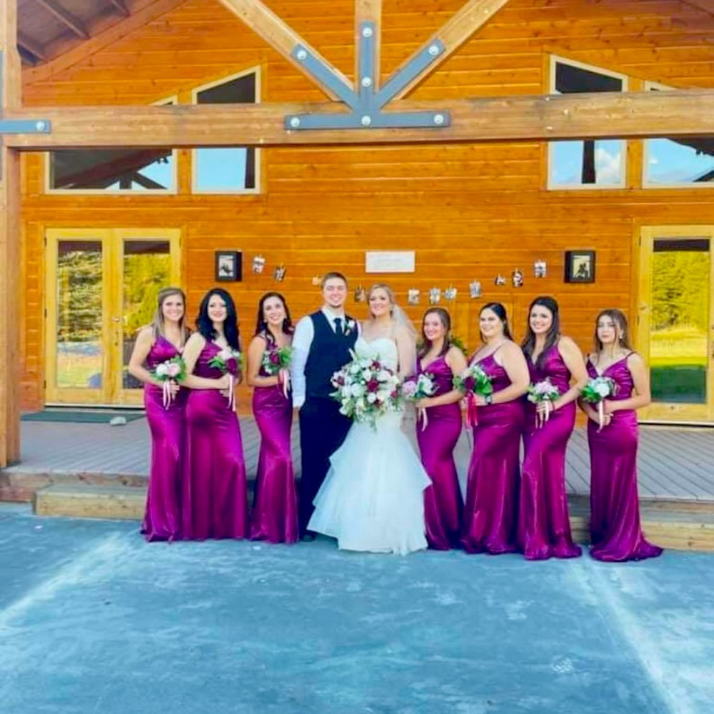 Bridesmaid dress worn once